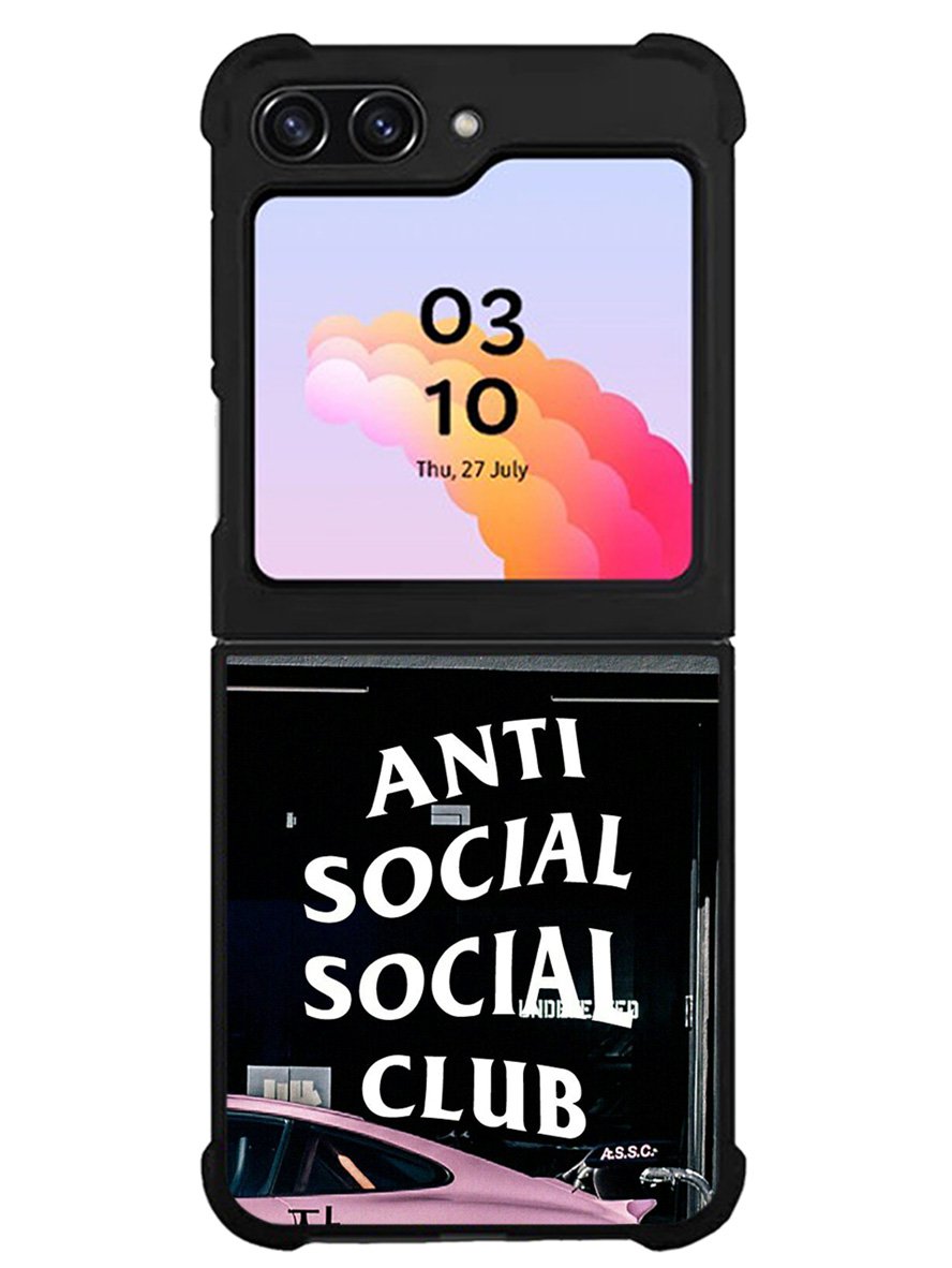 anti social social club Samsung Galaxy Z Flip 5 5G 2023 Case OV0934