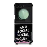 anti social social club Samsung Galaxy Z Flip 6 5G 2024 Case OV0934