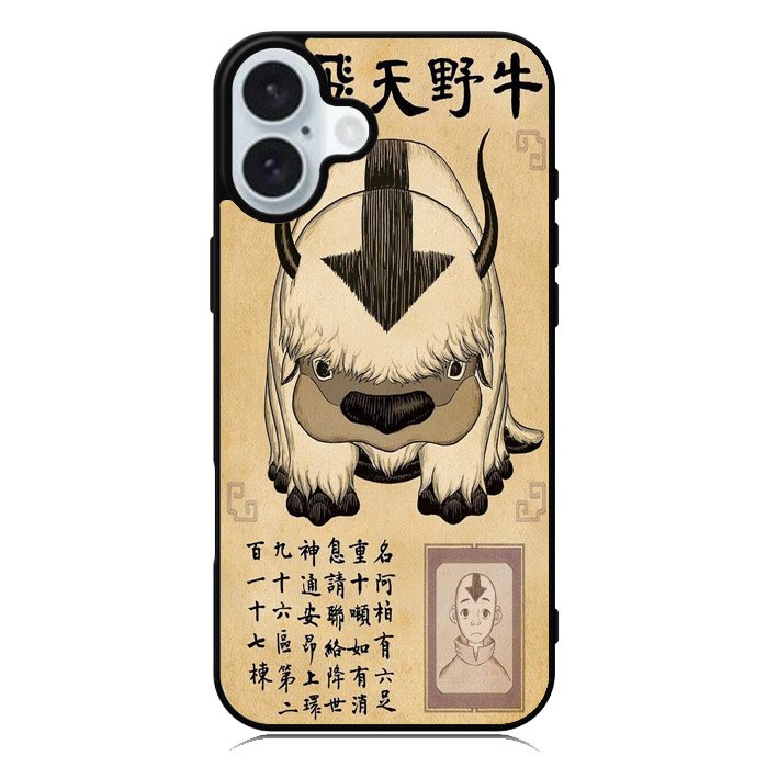 Appa Avatar The Last Airbender iPhone 16 Case