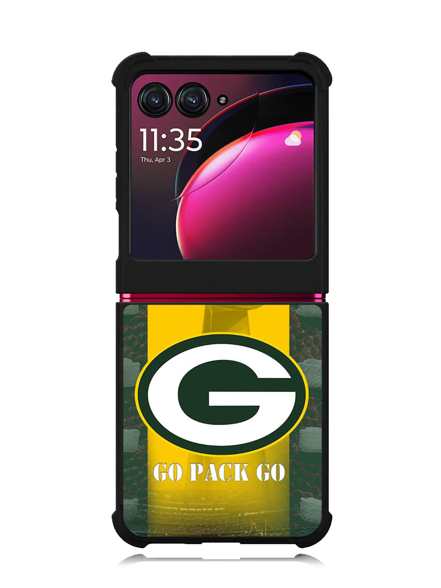 Green Bay Packers 2nd Motorola Moto Razr Plus 2023 , Moto Razr+ 2023 Case