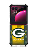 Green Bay Packers 2nd Motorola Moto Razr Plus 2023 , Moto Razr+ 2023 Case