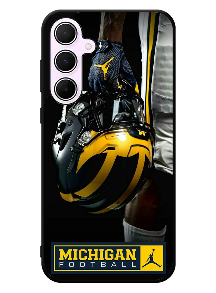 michigan wolverines 1st Samsung Galaxy A35 5G Case