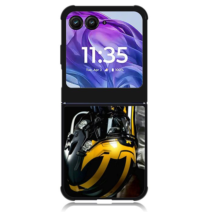 michigan wolverines 1st Motorola Moto Razr Plus 2024 , Moto Razr+ 2024 Case