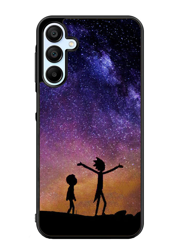 Rick and Morty Space Nebula Samsung Galaxy A35 5G Case OV0966