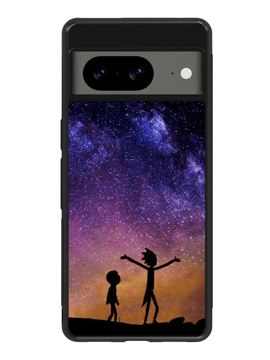 Rick and Morty Space Nebula Google Pixel 8A Case QC0966