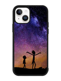 Rick and Morty Space Nebula iPhone 14 Plus Case QC0966