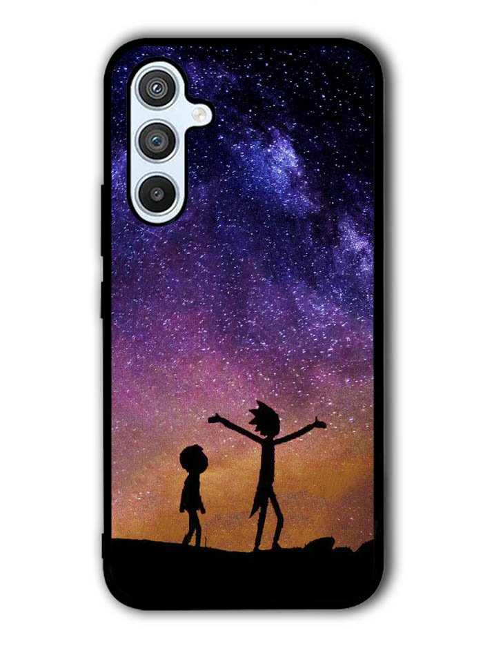 Rick and Morty Space Nebula Samsung Galaxy A14 5G Case QC0966