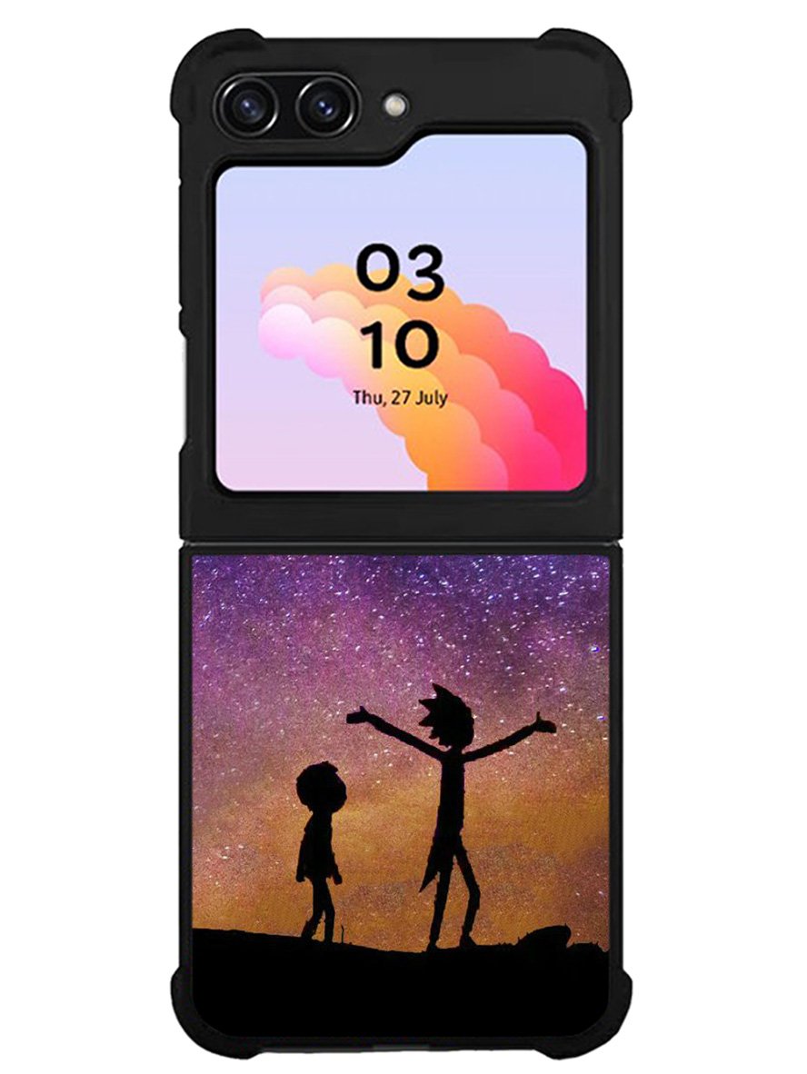 Rick and Morty Space Nebula Samsung Galaxy Z Flip 5 5G 2023 Case OV0966
