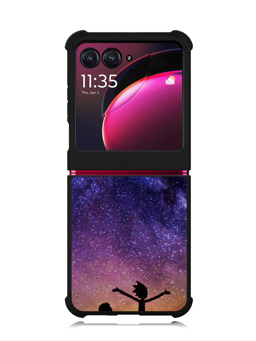 Rick and Morty Space Nebula Motorola Moto Razr Plus 2023 , Moto Razr+ 2023 Case OV0966
