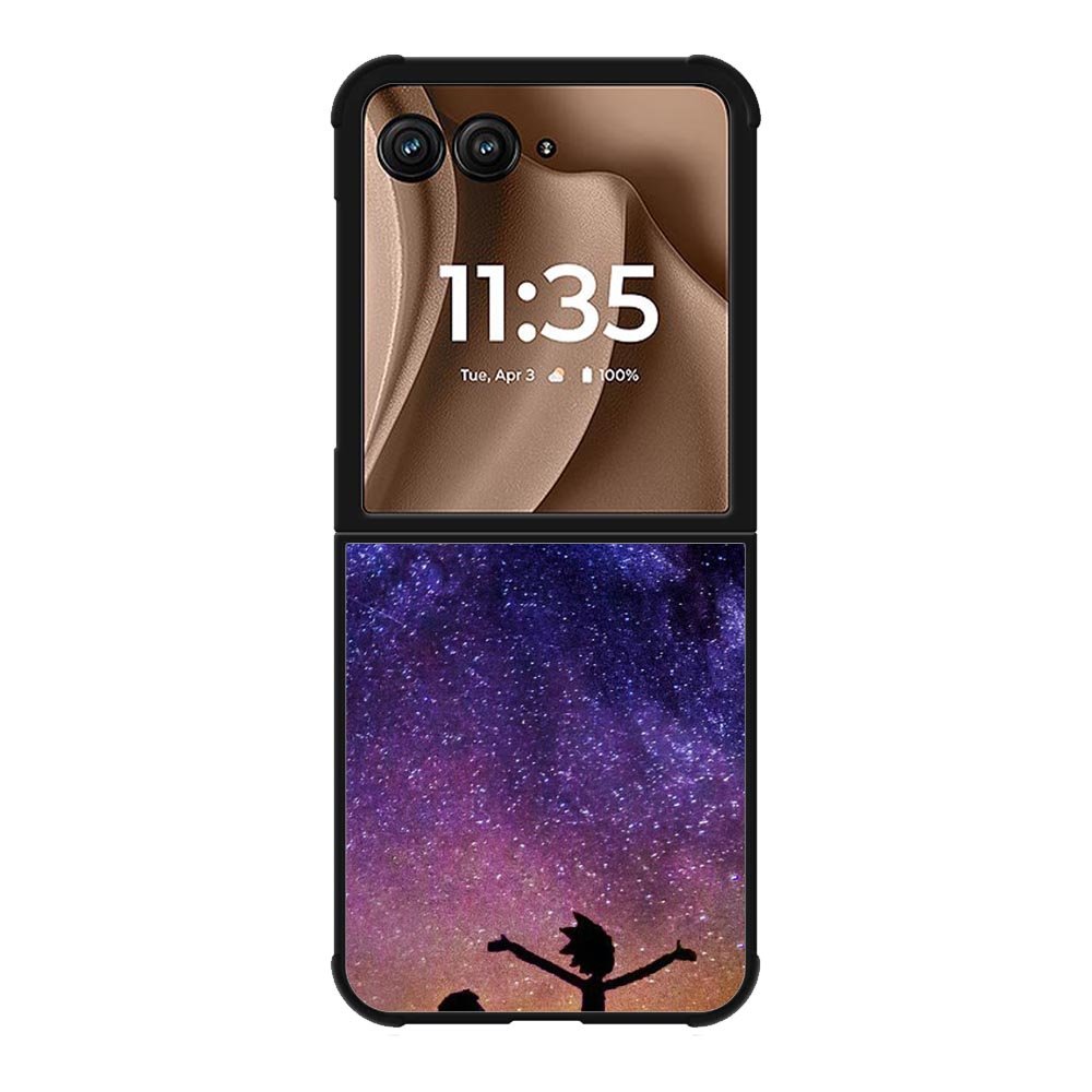 Rick and Morty Space Nebula Motorola Moto RAZR Plus 2025 Case OV0966
