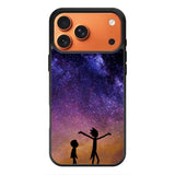 Rick and Morty Space Nebula iPhone 17 Pro Case QC0966