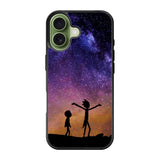Rick and Morty Space Nebula iPhone 17 Case QC0966