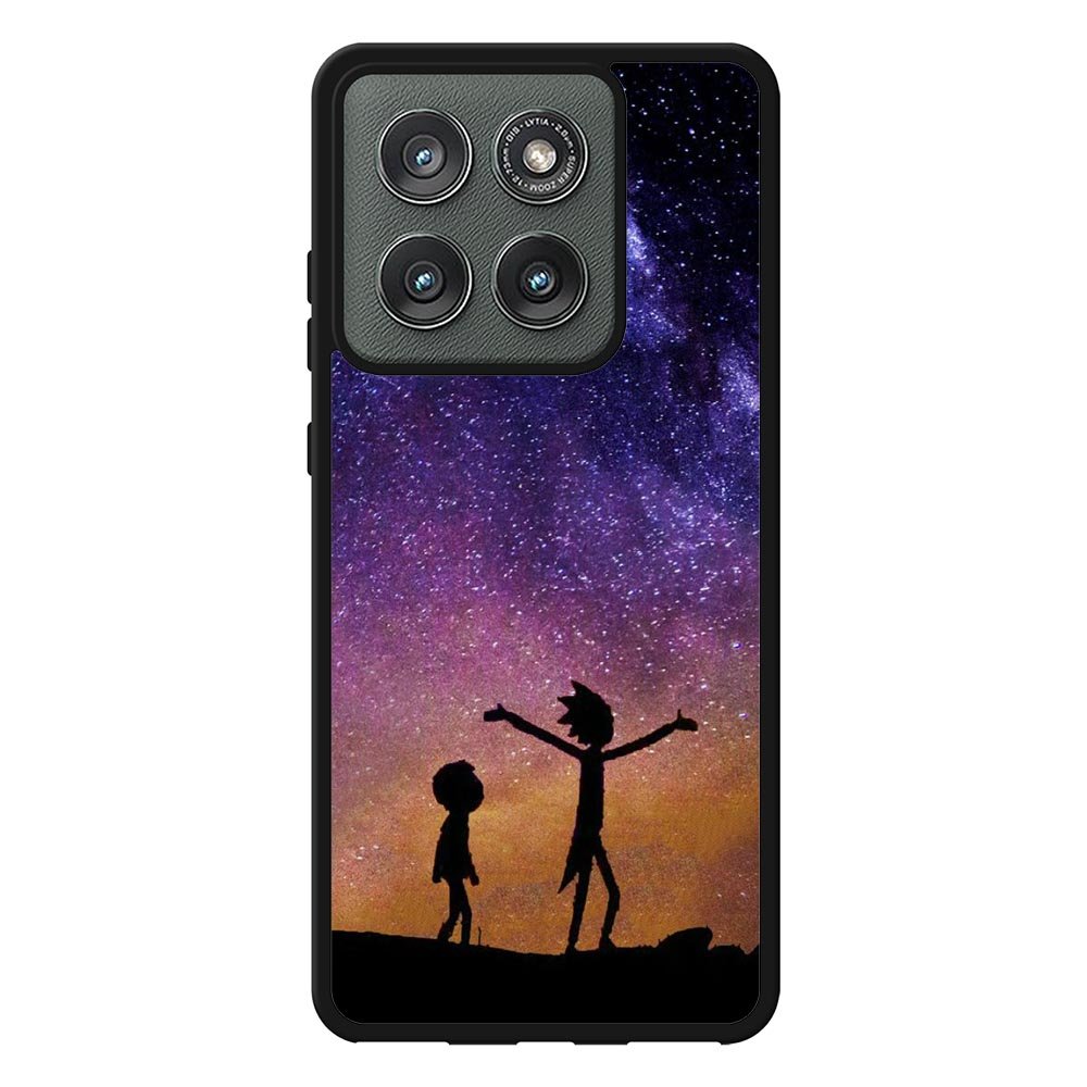 Rick and Morty Space Nebula Motorola Moto Edge 2025 Case QC0966