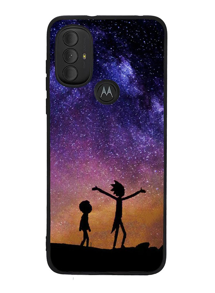 Rick and Morty Space Nebula Motorola Moto G Pure 2021 , Moto G Power 2022 Case OV0966