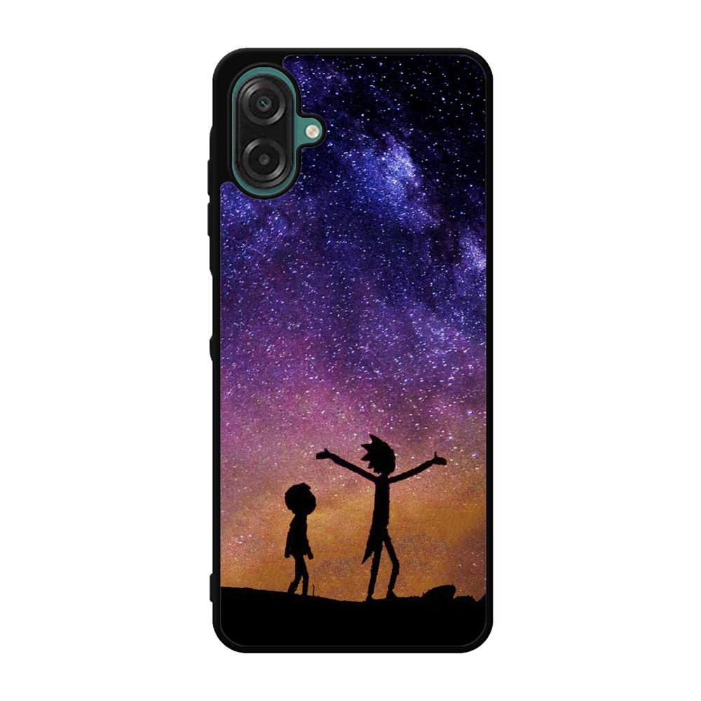 Rick and Morty Space Nebula Samsung Galaxy A07 Case QC0966