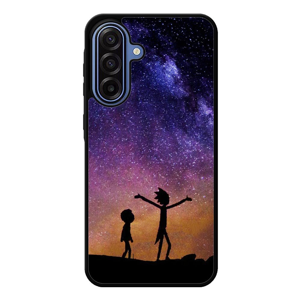 Rick and Morty Space Nebula Samsung Galaxy A17 Case QC0966