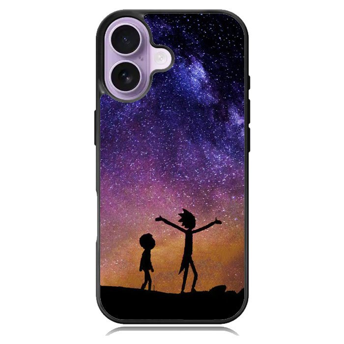 Rick and Morty Space Nebula iPhone 17 Case OV0966