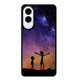 Rick and Morty Space Nebula Samsung Galaxy S25 Edge 5G Case OV0966