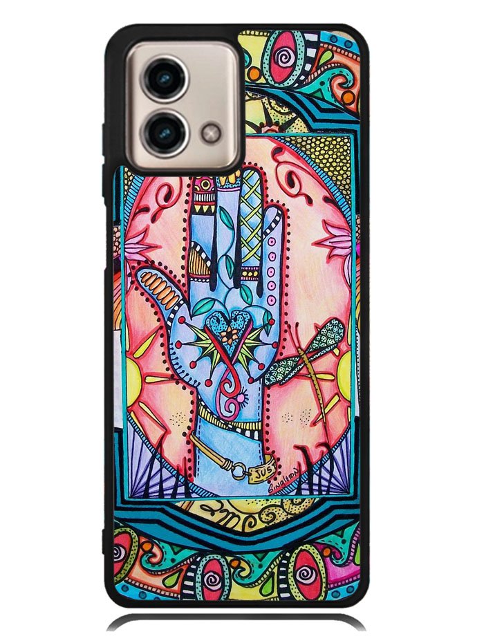 Hand Mandala Singleton Hippie Motorola Moto G Stylus 5G 2023 Case OV5058