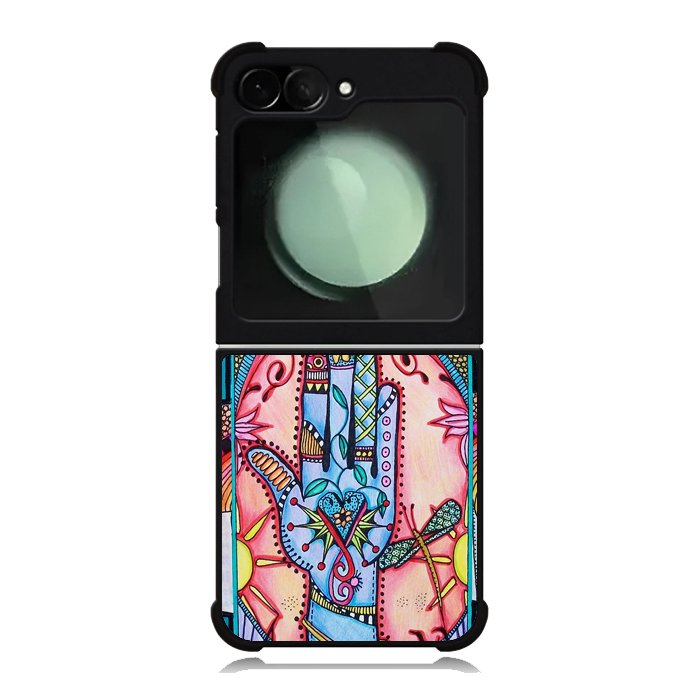 Hand Mandala Singleton Hippie Samsung Galaxy Z Flip 6 5G 2024 Case OV5058