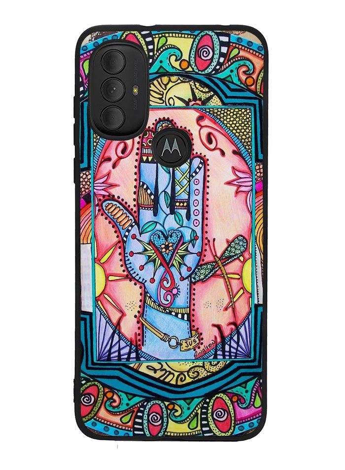 Hand Mandala Singleton Hippie Motorola Moto G Pure 2021 , Moto G Power 2022 Case OV5058