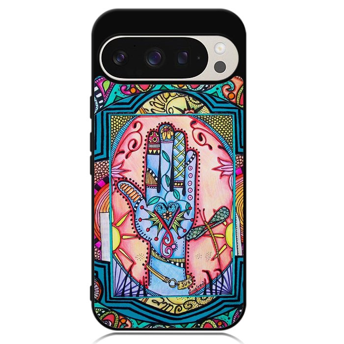 Hand Mandala Singleton Hippie Google Pixel 9 Pro XL Case OV5058