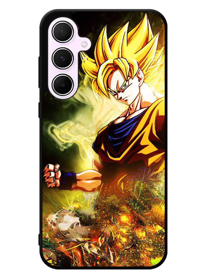 Dragon Ball Z Goku 1st Samsung Galaxy A55 5G Case
