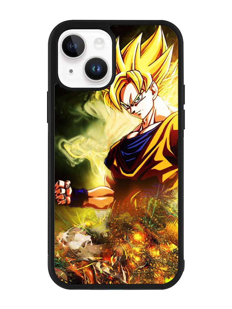 Dragon Ball Z Goku iPhone 15 Plus Case OV0974