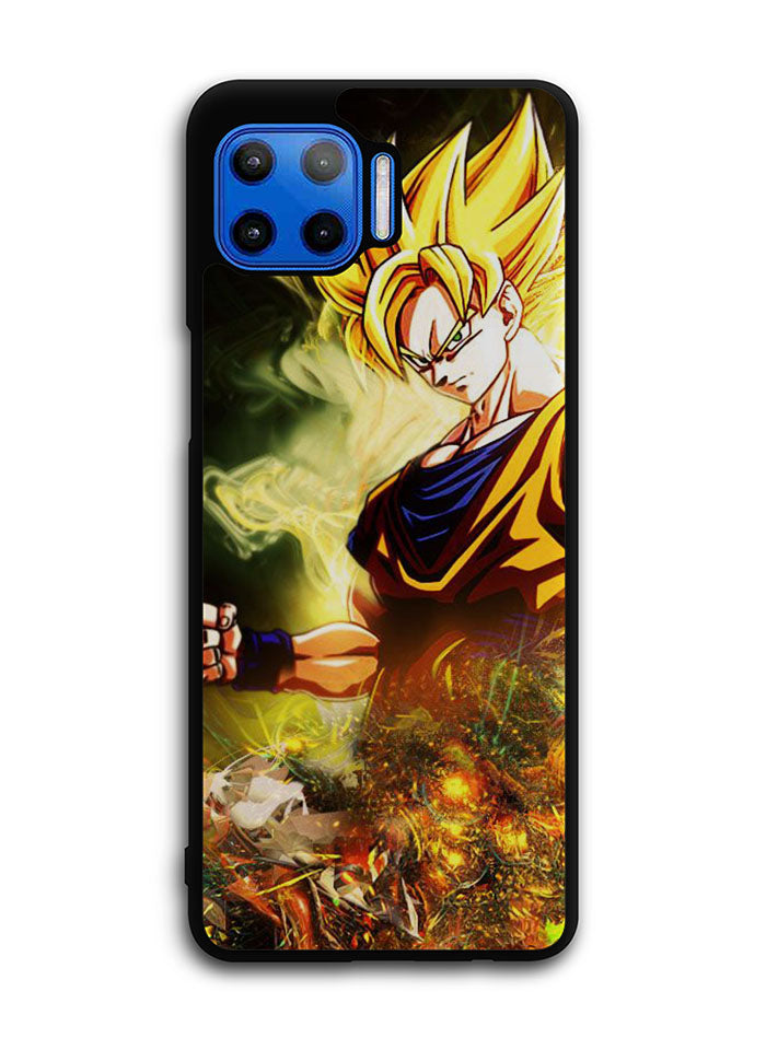 Dragon Ball Z Goku 1st Motorola Moto One 5G Case , Moto One 5G UW Case , Moto G 5G Plus Case
