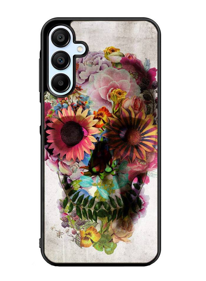 Floral Skeleton Samsung Galaxy A35 5G Case OV4869
