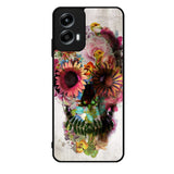 Floral Skeleton Motorola Moto G Play 2024 Case OV4869