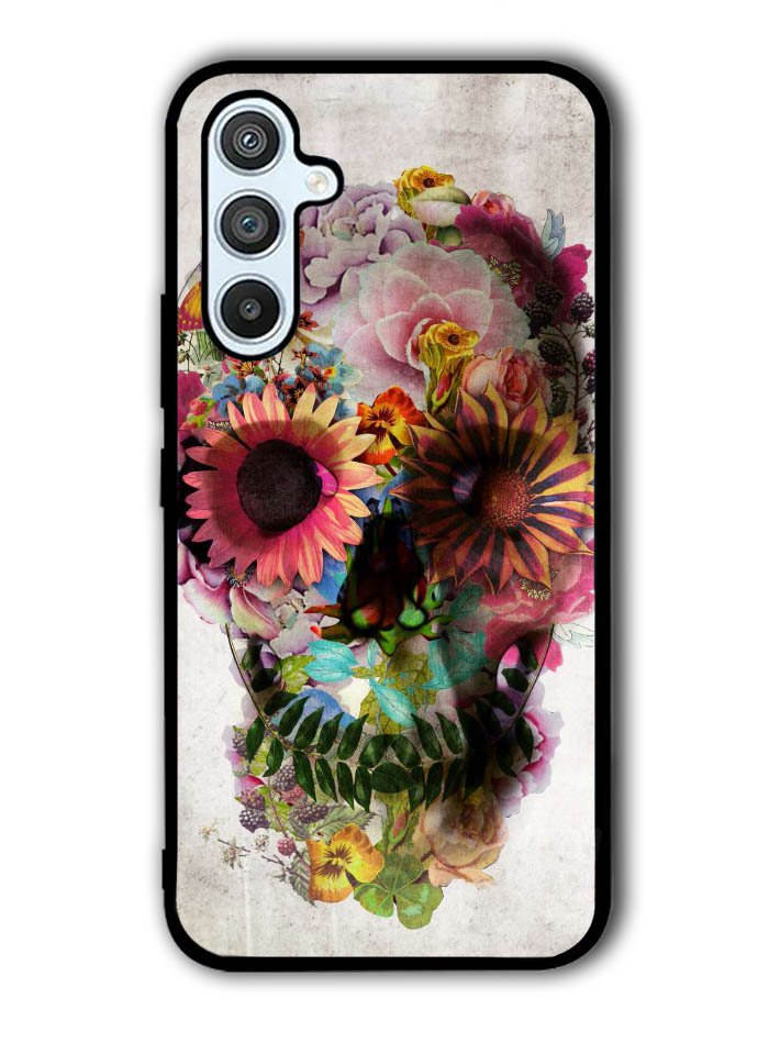Floral Skeleton Samsung Galaxy A14 5G Case QC4869