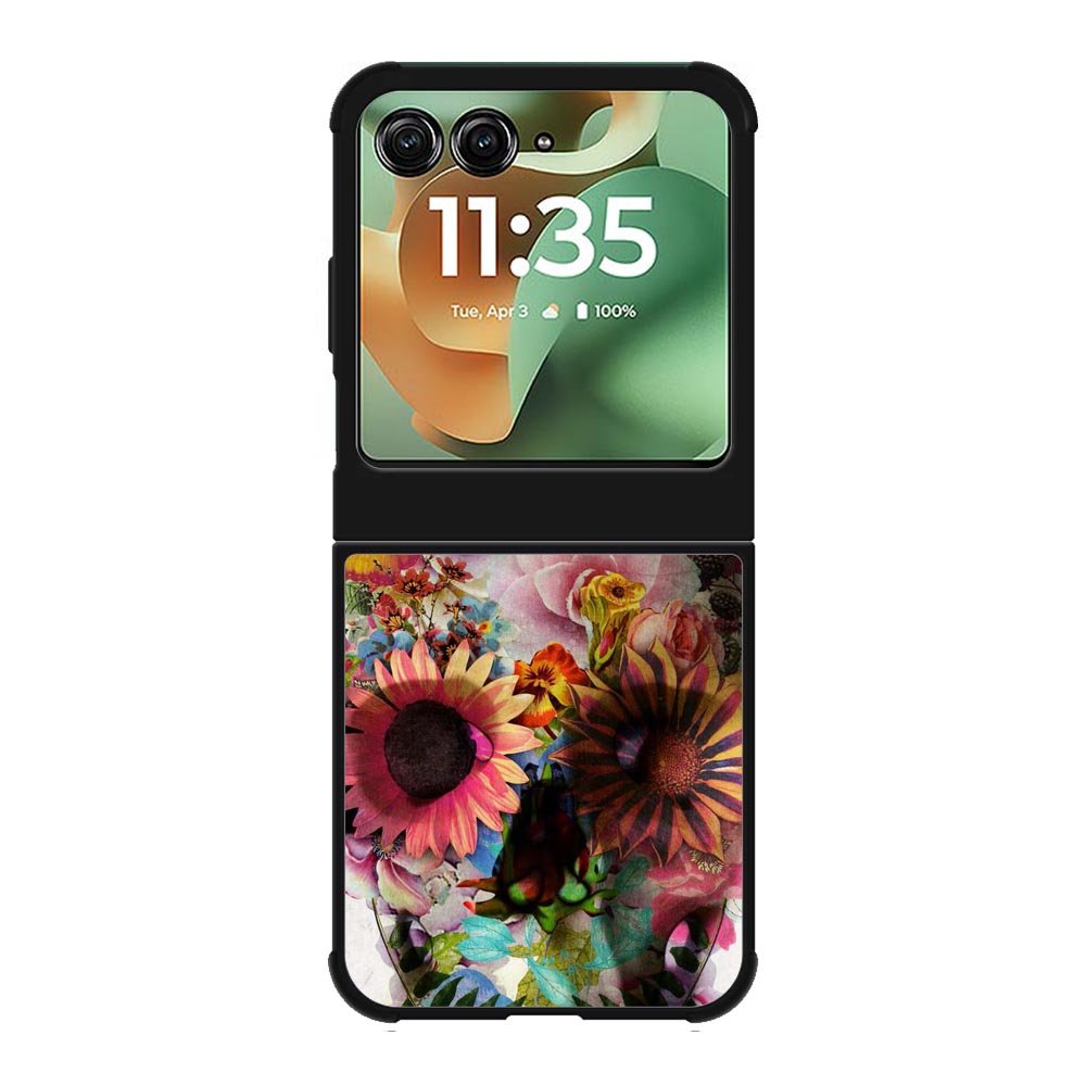 Floral Skeleton Motorola Moto RAZR 2025 Case OV4869