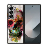 Floral Skeleton Samsung Galaxy Z Fold 7 5G Case QC4869