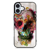 Floral Skeleton iPhone 16 Case QC4869