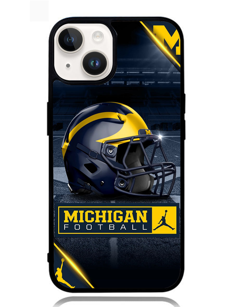 michigan wolverines helmet iPhone 14 Plus Case OV0992