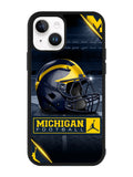 michigan wolverines helmet iPhone 15 Case OV0992