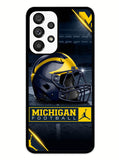 michigan wolverines helmet Samsung Galaxy A53 5G Case