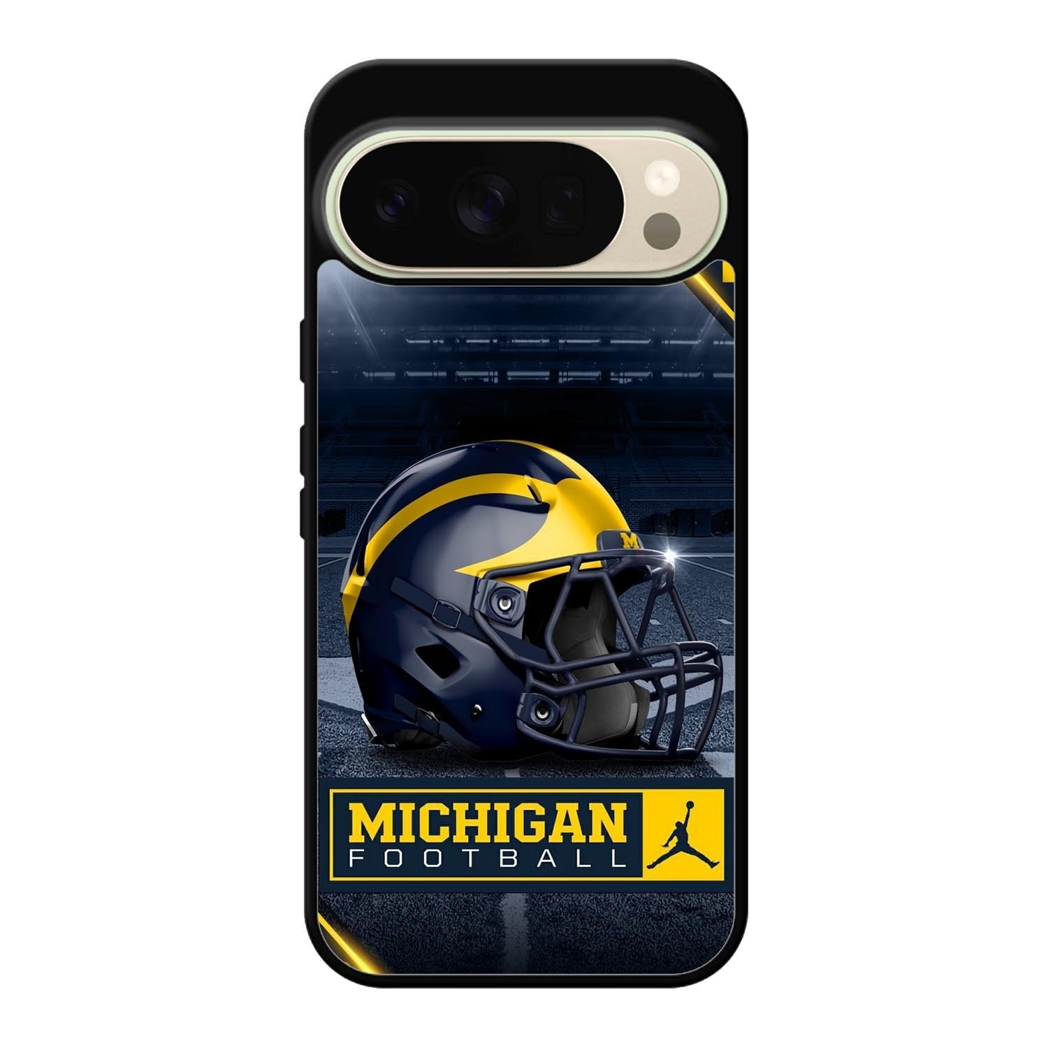 michigan wolverines helmet Google Pixel 10 Pro Case