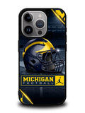 michigan wolverines helmet iPhone 15 Pro Case