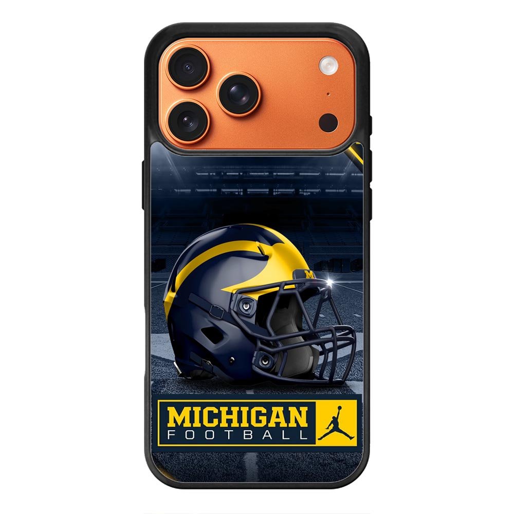 michigan wolverines helmet Samsung Galaxy S26 Case