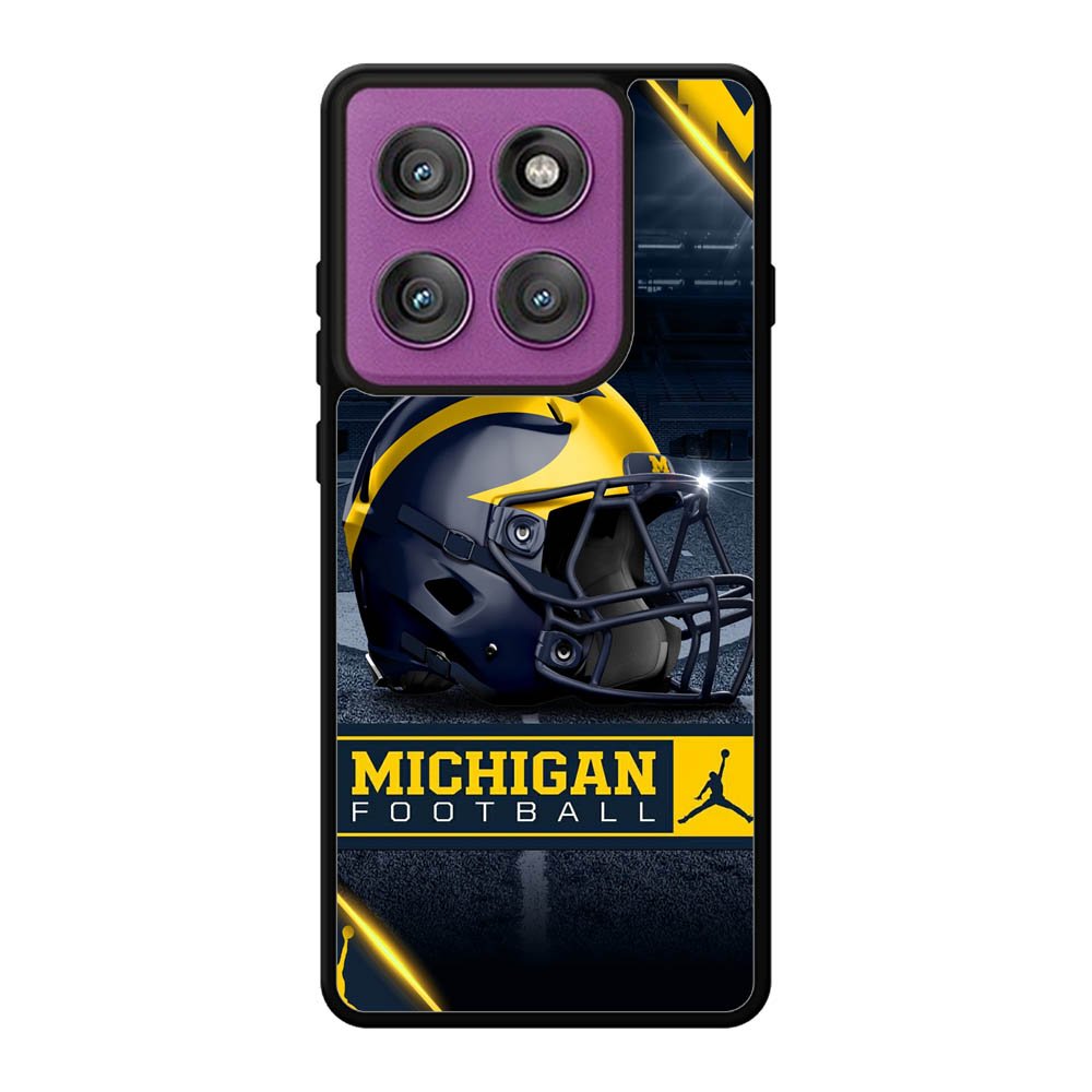 michigan wolverines helmet Motorola Moto Edge 60 Pro Case