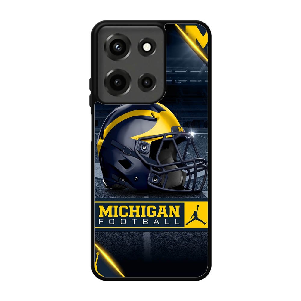 michigan wolverines helmet Motorola Moto G 5G 2025 Case OV8275