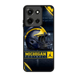 michigan wolverines helmet Motorola Moto G 5G 2025 Case OV8275