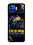 michigan wolverines helmet Motorola Moto One 5G Case , Moto One 5G UW Case , Moto G 5G Plus Case