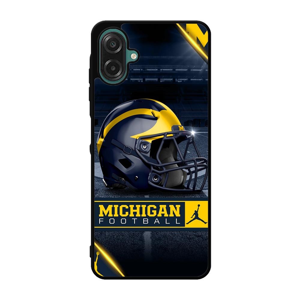 michigan wolverines helmet Samsung Galaxy A07 Case
