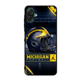 michigan wolverines helmet Samsung Galaxy A07 Case