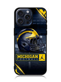 michigan wolverines helmet iPhone 15 Pro Case OV0992