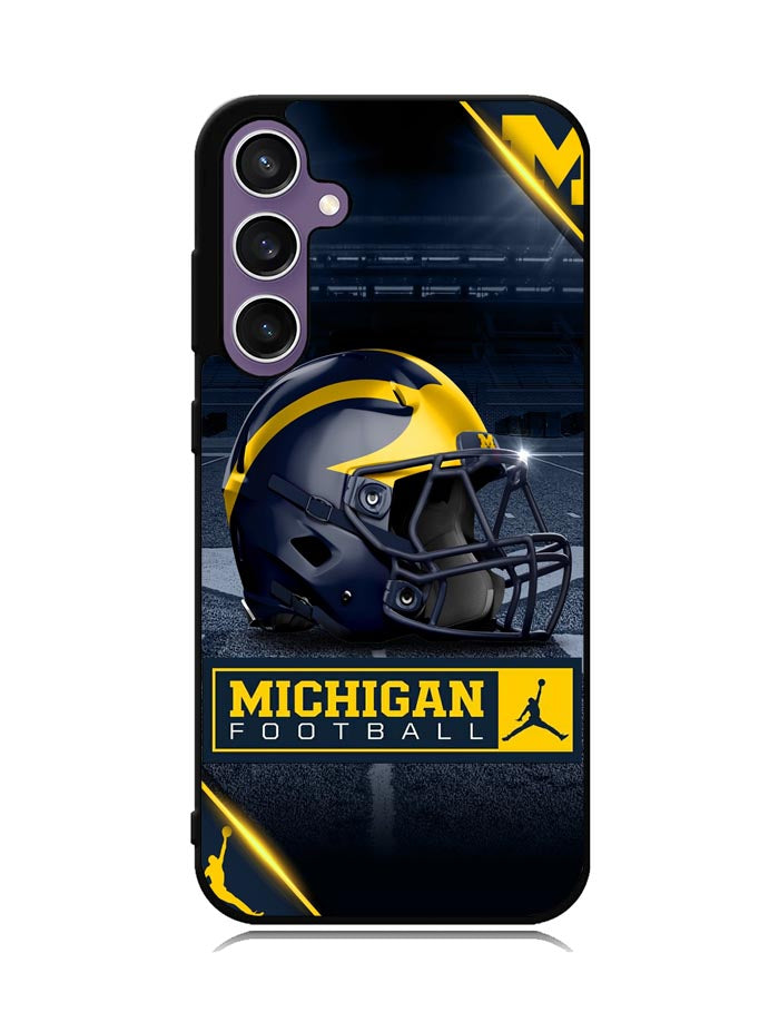 michigan wolverines helmet Samsung Galaxy S23 FE 5G Case