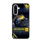 michigan wolverines helmet Samsung Galaxy A36 Case OV6156